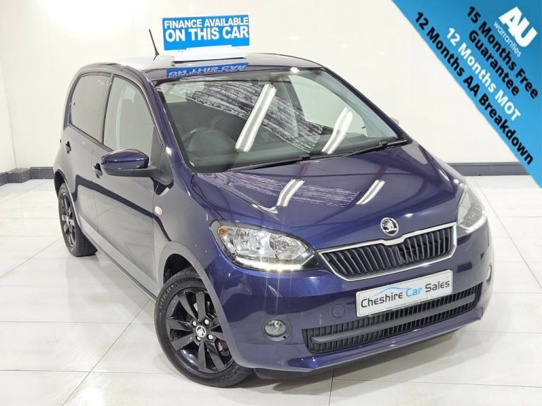 2017 67 SKODA CITIGO 1.0 MPI MONTE CARLO HATCHBACK 5DR PETROL MANUAL EURO 6 (60 