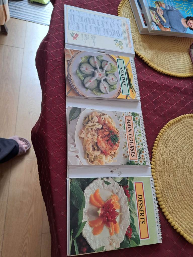 Cookery books
