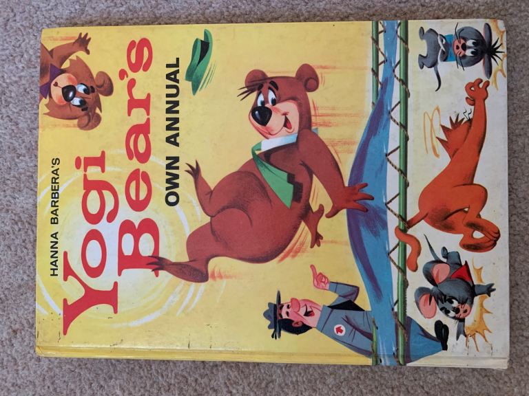 Antique 1968 Yogi Bear annual 