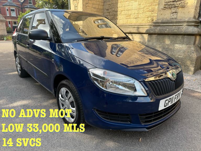 SKODA FABIA 1.2 ESTATE 3 MTH WARTY 33,000MLS 05/27 MOT  14SVCS 