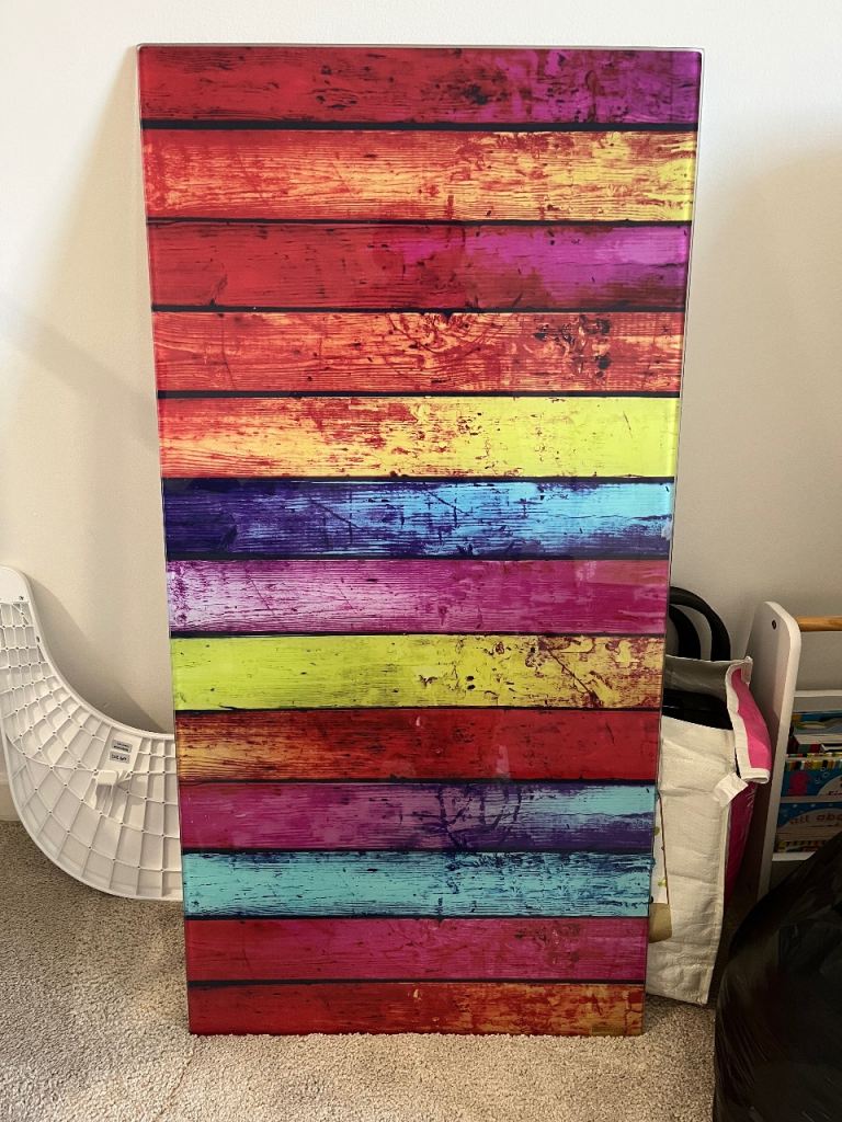 Rainbow coffee table