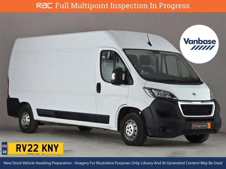 2022 Peugeot Boxer 2.2 BlueHDi 335 Professional Panel Van 5dr Diesel Manual L3 H2 Euro 6 (s/s) Pa...