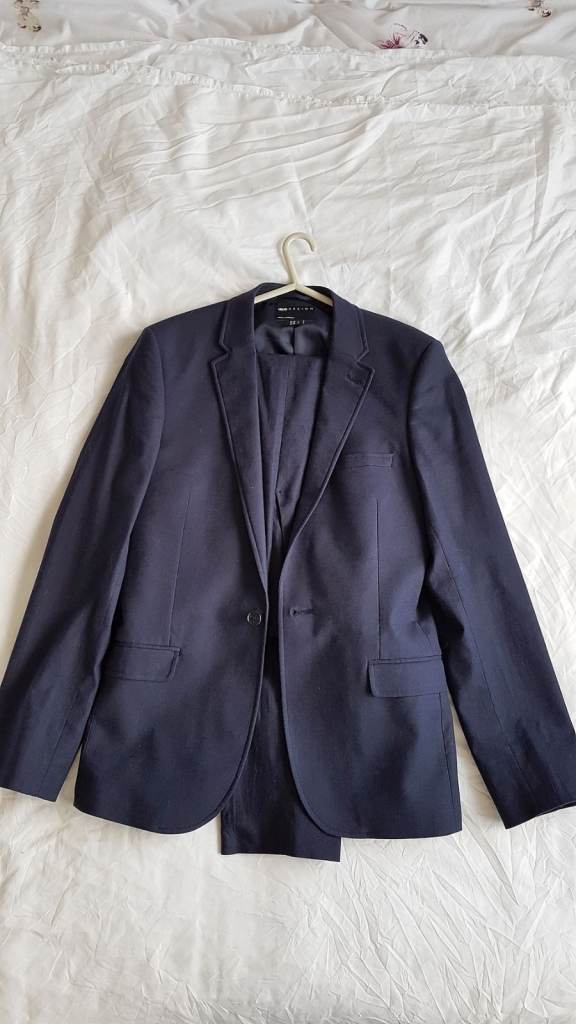 ASOS Design navy 2-piece suit