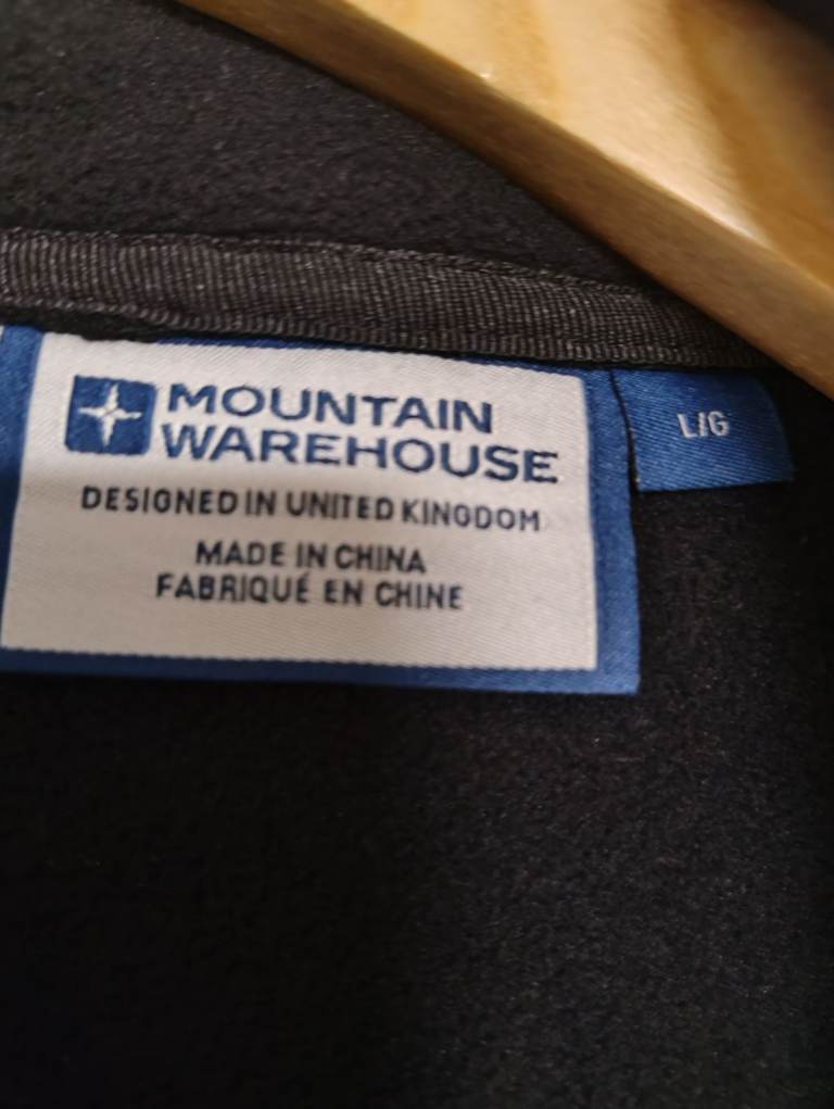 Mountain Warehouse men lined jacket size L
