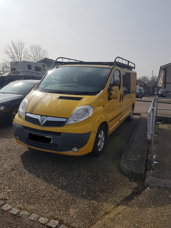 Vauxhall, VIVARO, Other, 2010, Manual, 1995 (cc) crew van