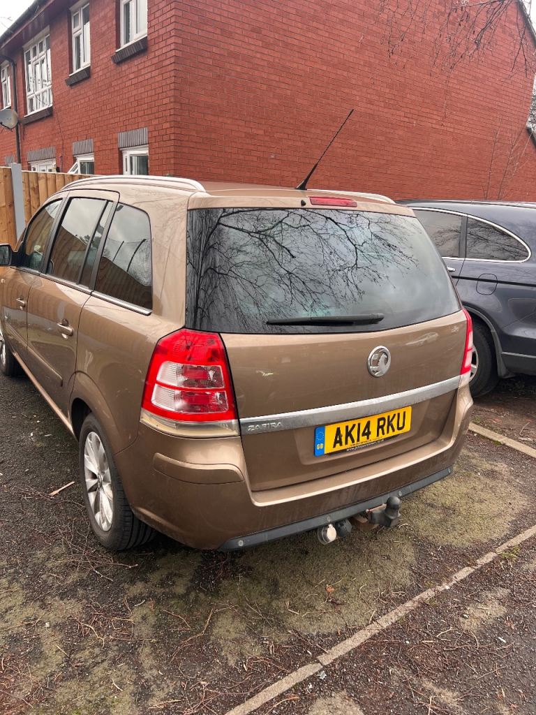 Vauxhall, ZAFIRA, MPV, 2014, Manual, 1796 (cc), 5 doors