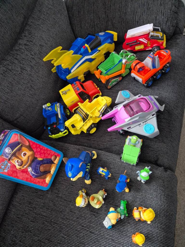 Job lot paw patrol toys