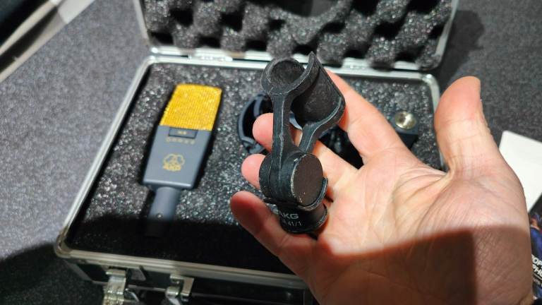 AKG C414B-XLII "P48" large diaphragm condenser mic (rare early model)