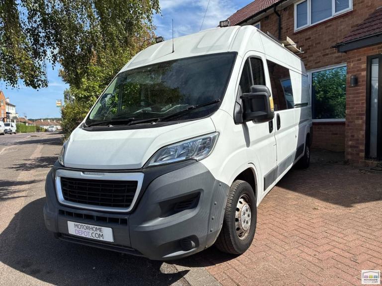 2015 PEUGEOT BOXER 335 L3H2 HDI 4/5 BERTH 5 BELTS HEATING SOLAR BLUETOOTH GASLOW