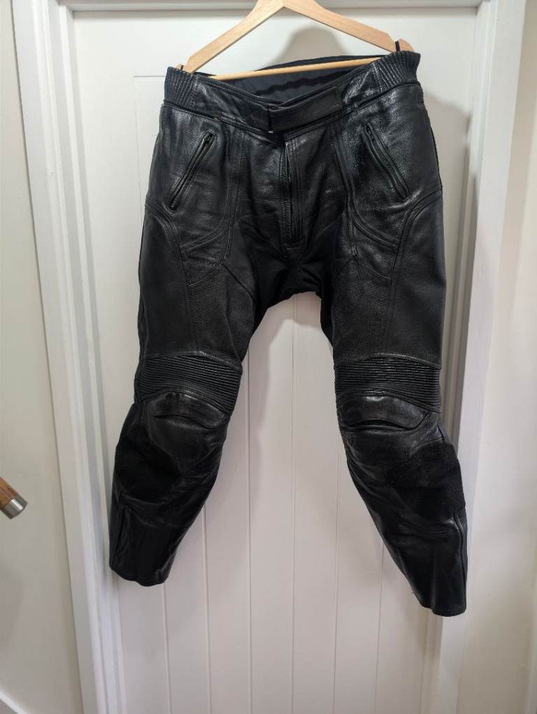 Frank Thomas Leather Trousers UK38