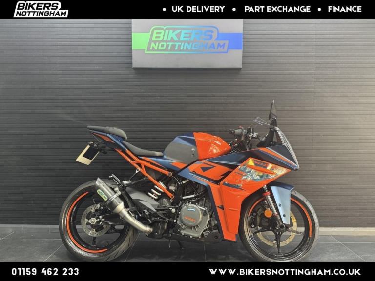 KTM RC 390 2023 **Arrow can clean bike**