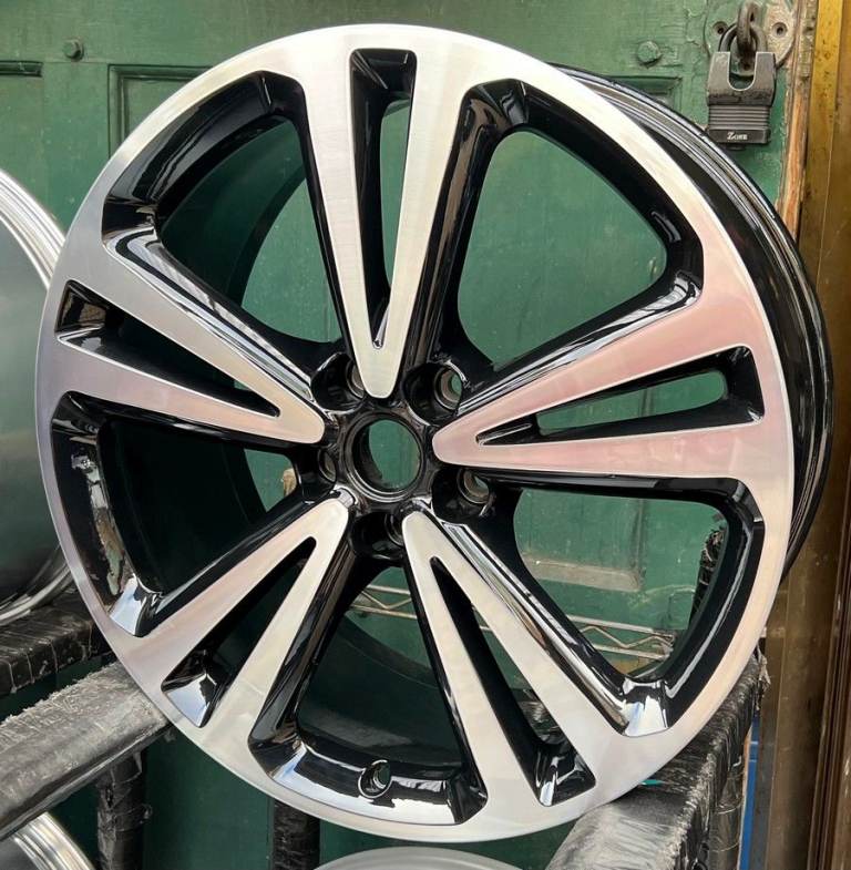 VAUXHALL INSIGNIA 1X 20'' GENUINE BLACK DIAMOND CUT REFURBISHED ALLOY WHEEL S666DCB