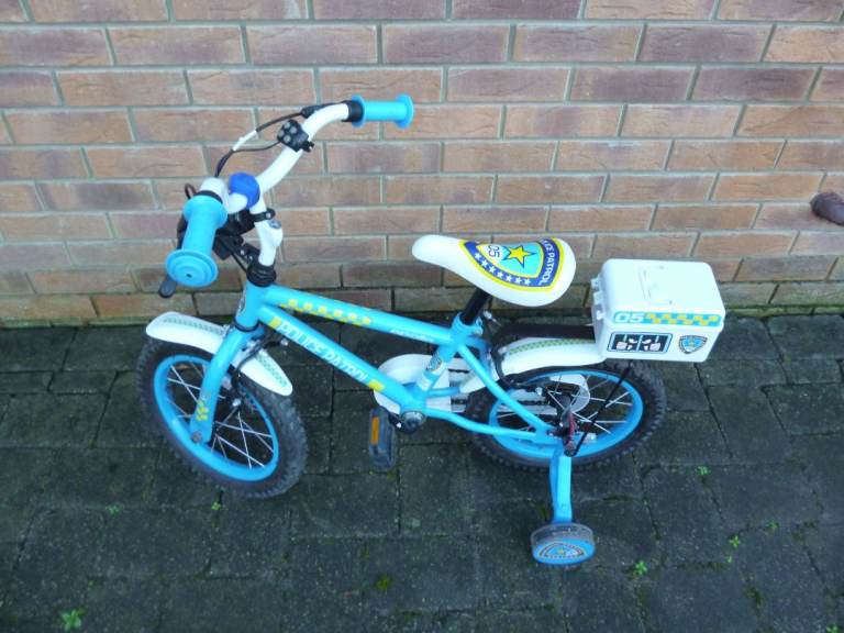 child's police bike