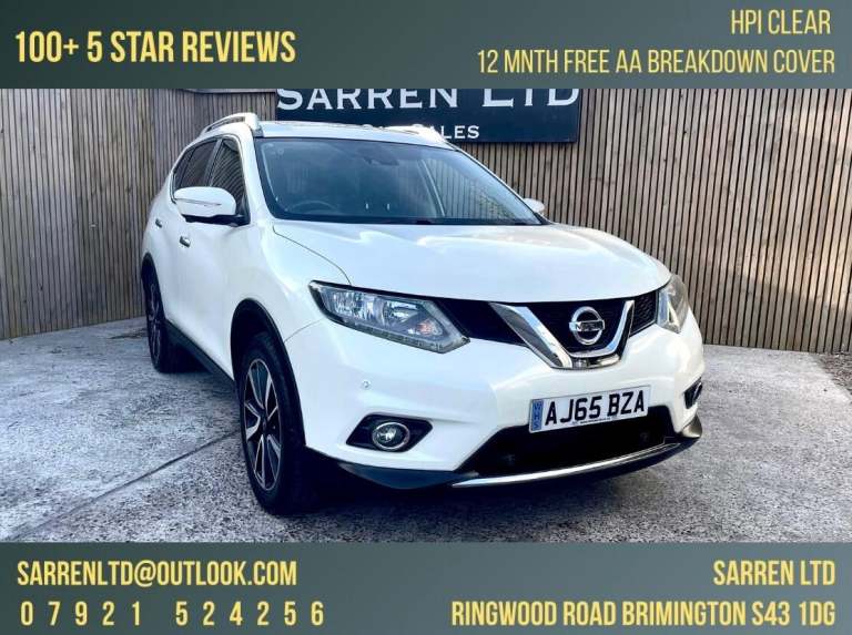 2015 Nissan X-Trail 1.6 dCi n-tec Euro 6 (s/s) 5dr ESTATE Diesel Manual
