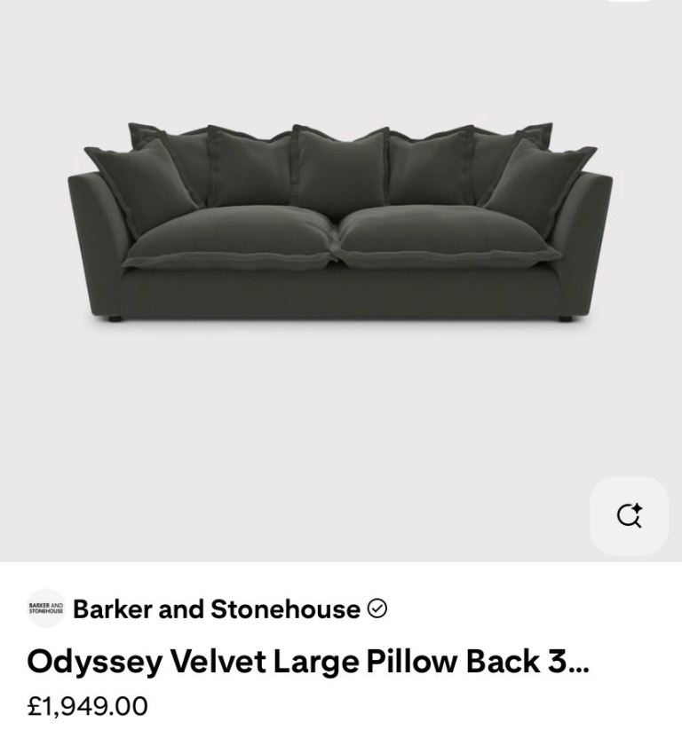 Odyssey split sofa