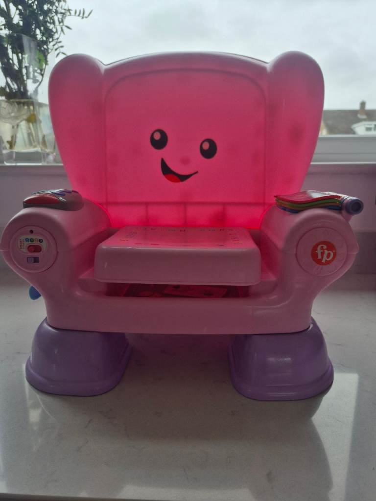 Fisher-Price Smart Stages Chair Electronic Learning Toy Pink