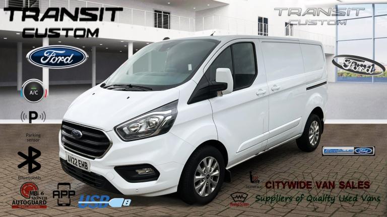 2022 Ford Transit Custom 2.0 EcoBlue 130ps Low Roof Limited Van PANEL VAN Diesel Manual