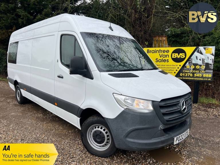 2022 Mercedes-Benz Sprinter 2.1 316 CDI Progressive Panel Van 5dr Diesel Manual RWD L3 H2 Euro 6 ...