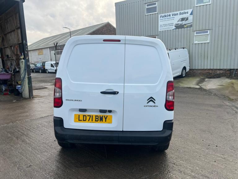 2021 Citroen Berlingo 1.5 BlueHDi 1000Kg Enterprise Pro 100ps PANEL VAN Diesel Manual