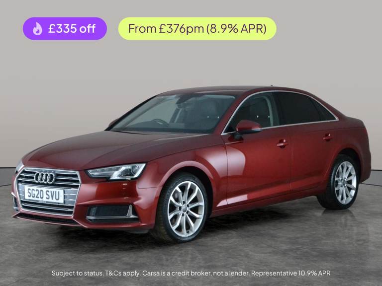 2020 Audi A4 2.0 TDI 35 Sport Saloon 4dr Diesel S Tronic Euro 6 (s/s) (150 ps) - CRUISE  Saloon D...