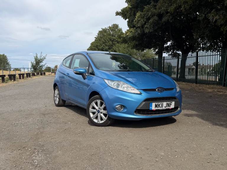 2011 Ford Fiesta Zetec 1.4 TDCI 3dr Manual, Blue
