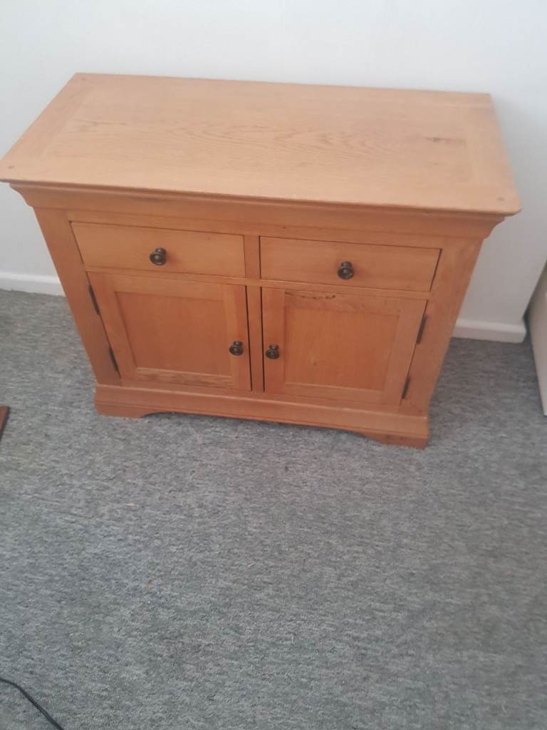 Wooden Sideboard Cabinet with Drawers – Good Condition