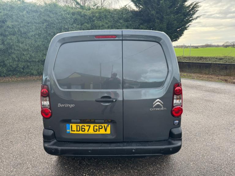 2017 Citroen Berlingo 1.6 BlueHDi 625Kg Enterprise MET GREY NO VAT PANEL VAN Diesel Manual