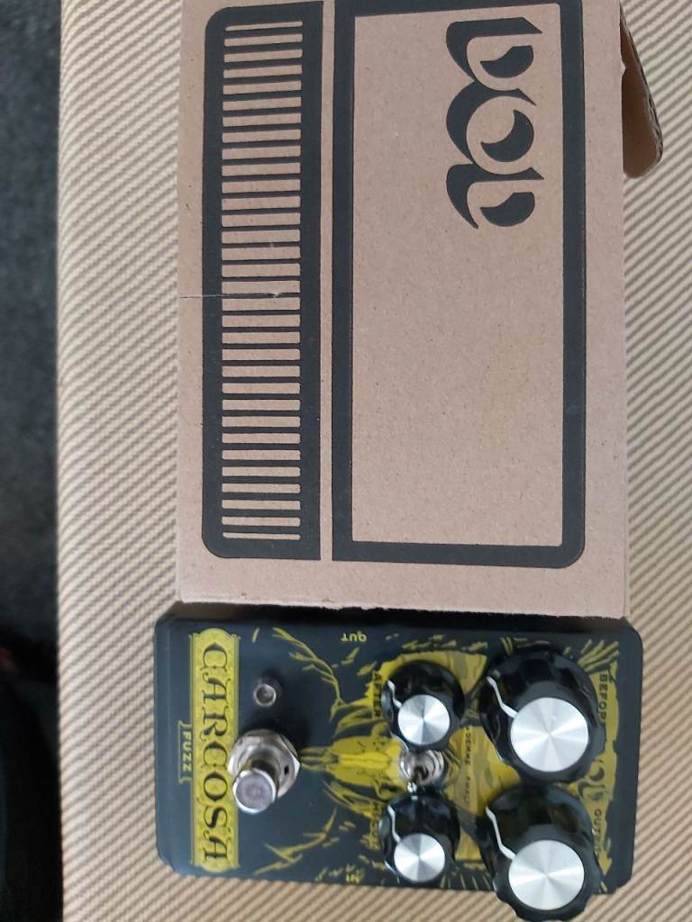 Dod Carcosa Fuzz pedal 