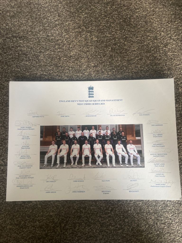 England men’s test squad West Indies series 2024