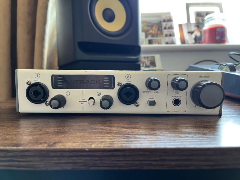 M-Audio M-Track Mk ll Audio Interface – Good Condition