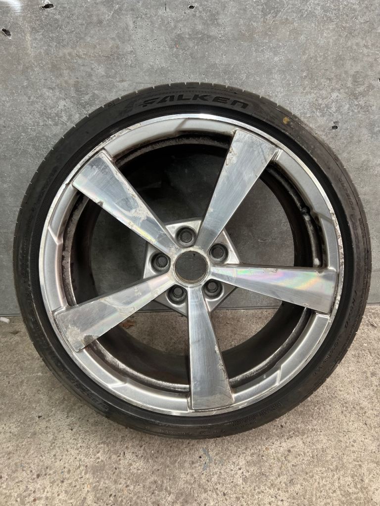 19'' GENUINE AUDI TT S LINE MK3 MK2 TTS ALLOY WHEELS ALLOYS TYRES 8S0601025AQ