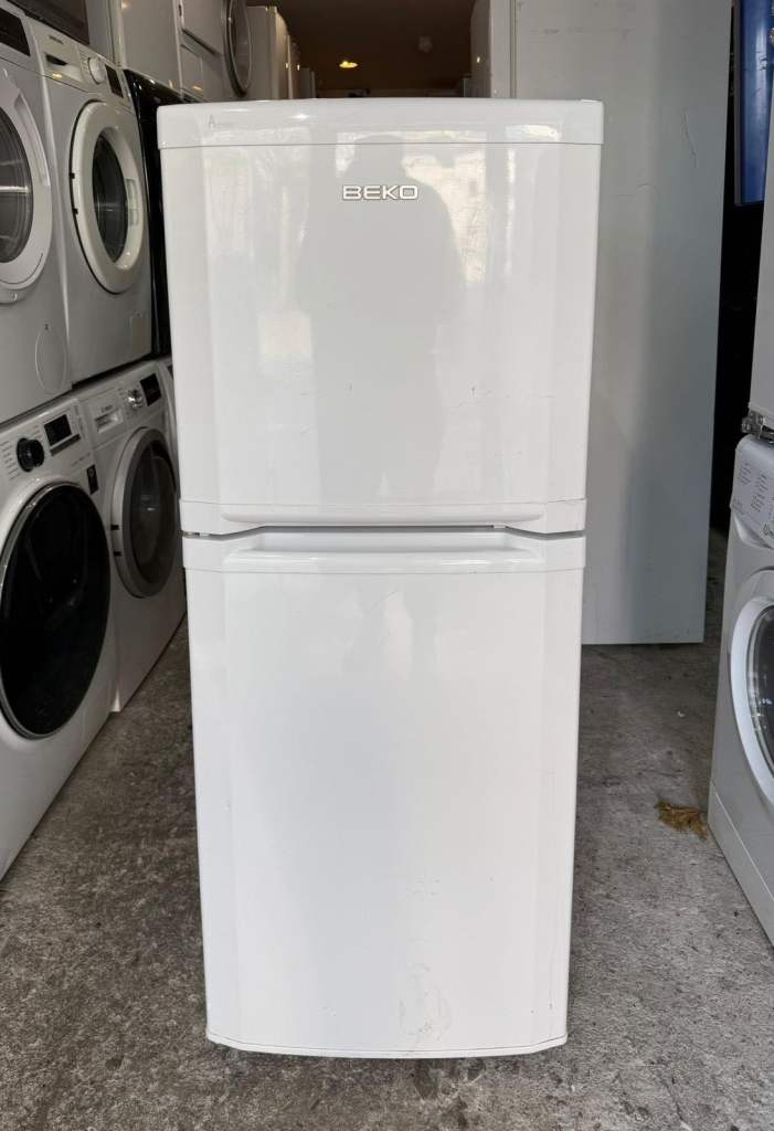 image for Beko White Colour Freestanding Fridge Freezer With Free Delivery 🚚 