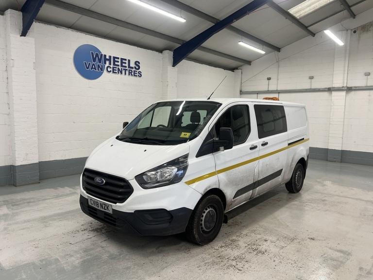 2018 Ford Transit Custom 2.0 TDCi 130ps Low Roof D/Cab Van PANEL VAN DIESEL Manual