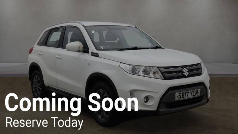 2017 Suzuki Vitara 1.6 SZ4 SUV 5dr Petrol Manual Euro 6 (s/s) (120 ps) HATCHBACK Petrol Manual