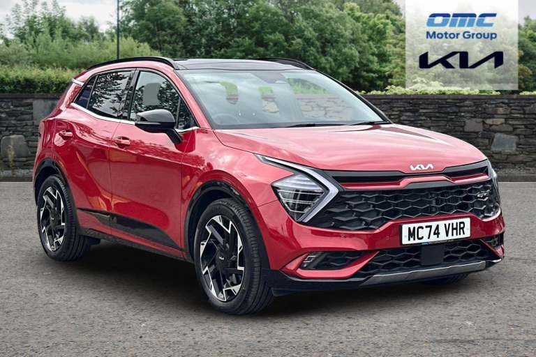 2025 Kia Sportage 1.6T GDi 157 48V ISG GT-Line S 5dr DCT ESTATE Petrol/Electric Hybrid Automatic