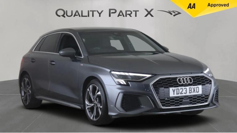 2023 Audi A3 1.0 TFSI 30 S line Sportback S Tronic Euro 6 (s/s) 5dr HATCHBACK Petrol Automatic