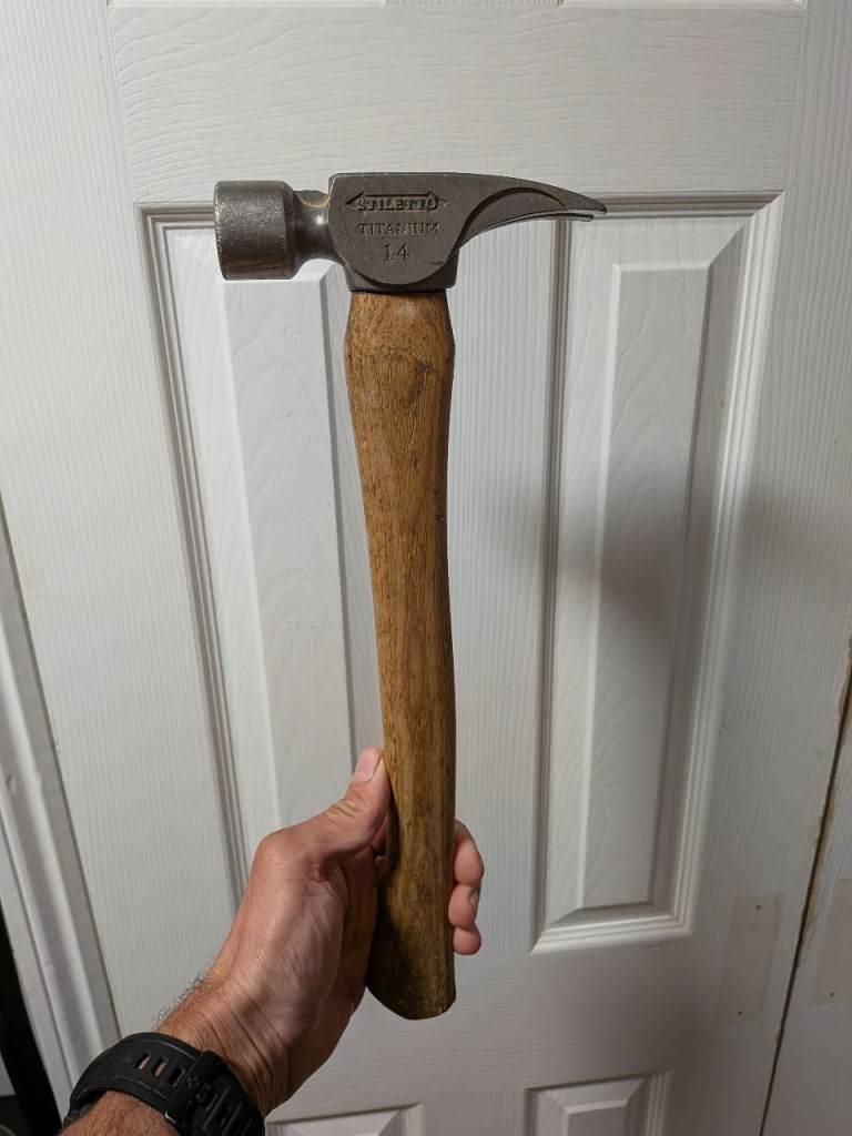 Milwaukee titanium hammer