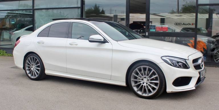 2016 16 MERCEDES-BENZ C CLASS 2.1 C220D AMG LINE (PREMIUM PLUS) SALOON 4DR DIESE
