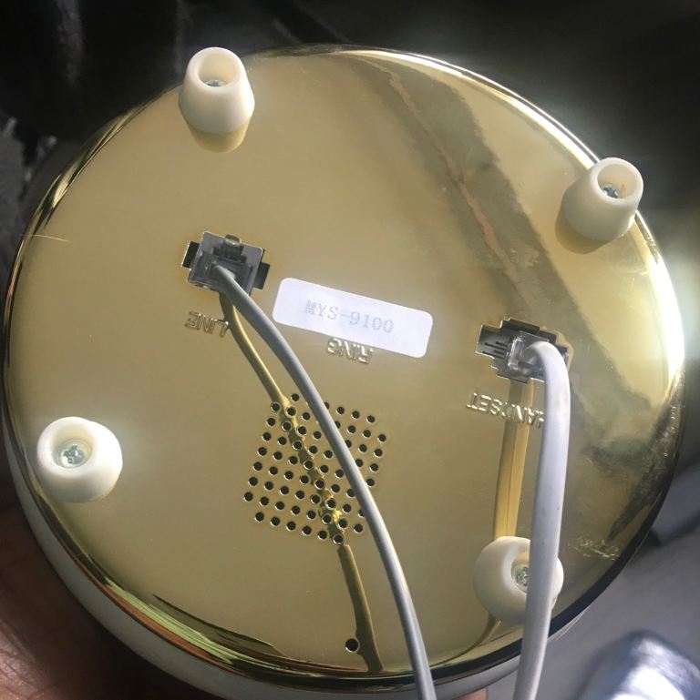 CLASSIC TELEPHONE (CREAM)