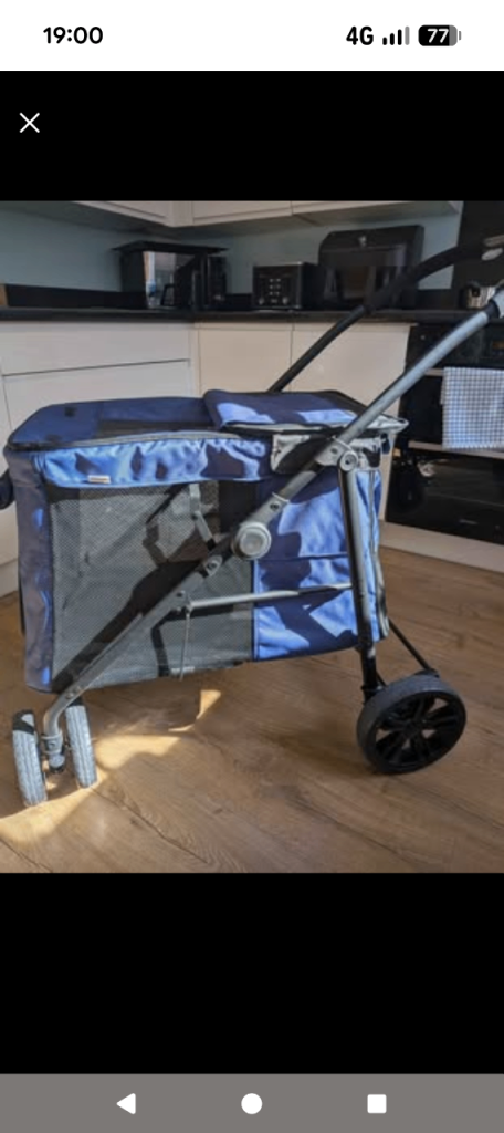 Pawhut Pet Pram/Stroller 