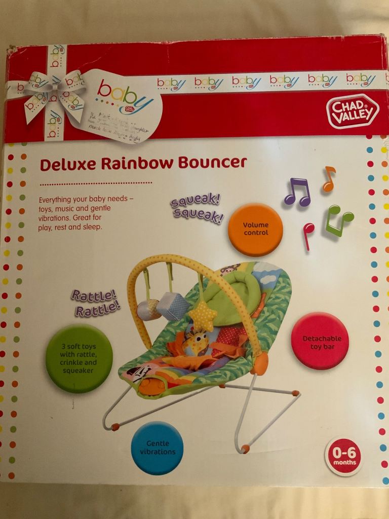Chad Valley Deluxe Rainbow Bouncer