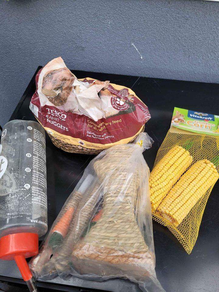 RABBIT ACCESSORIES, DRINKING BOTTLE, NEW TOY etc.