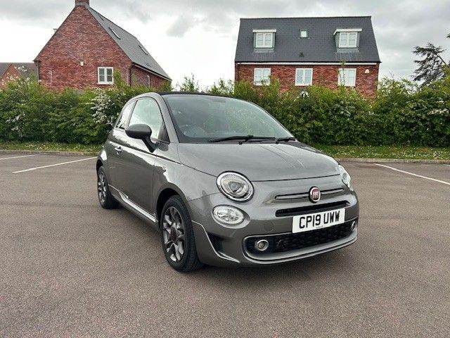 Fiat, 500, Convertible, 2019, Manual, 875 (cc), 2 doors