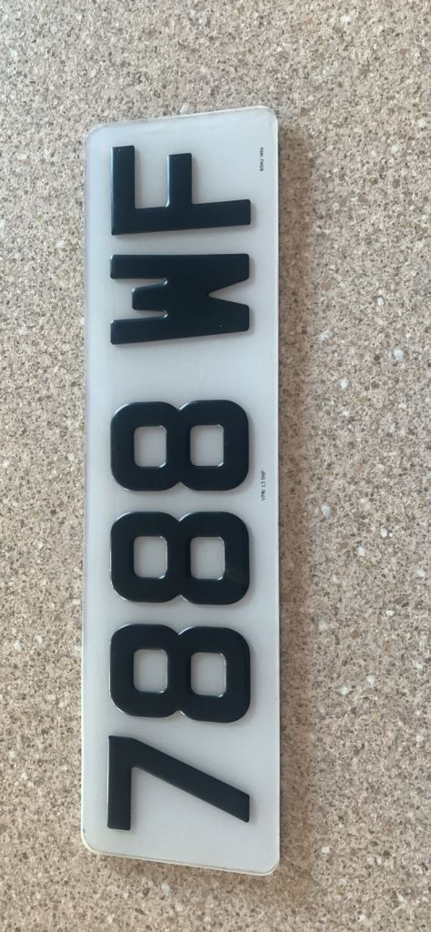 Private reg for sale