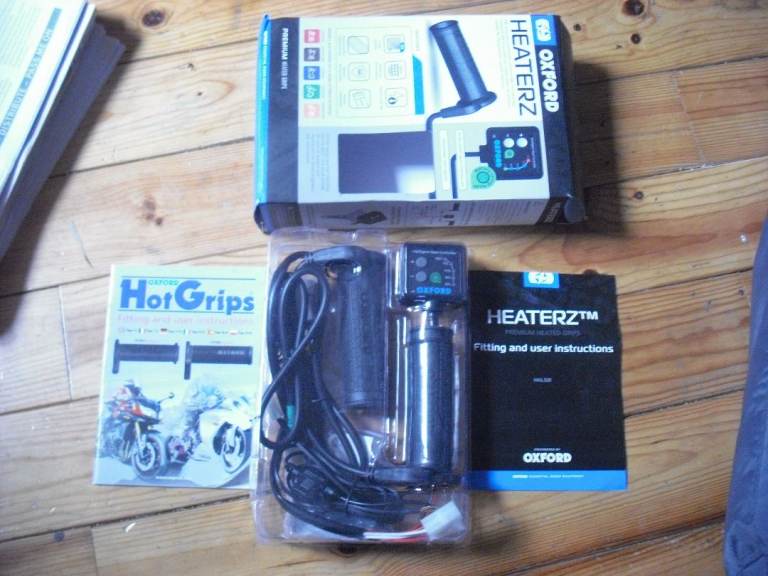 oxford premium heated grips.new in box