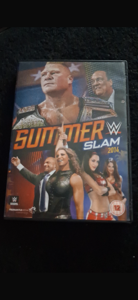WWE SummerSlam 2014 DVD – Good Condition
