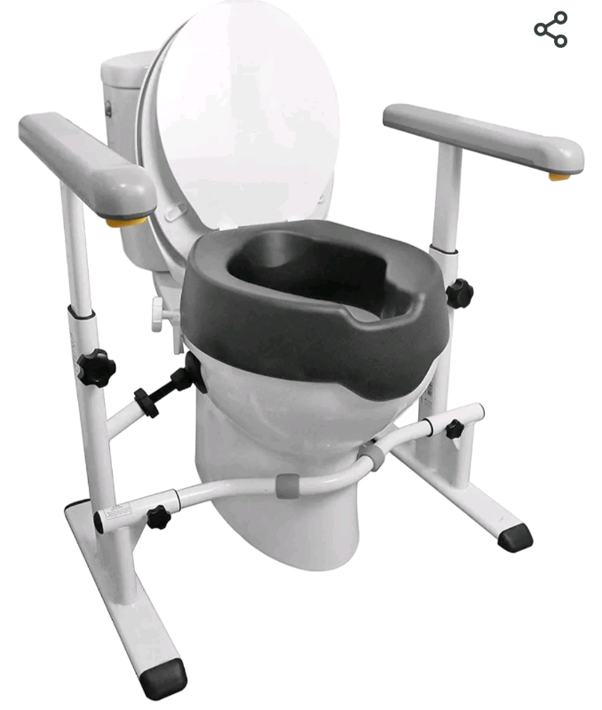 Toilet Frame for Disabled and El