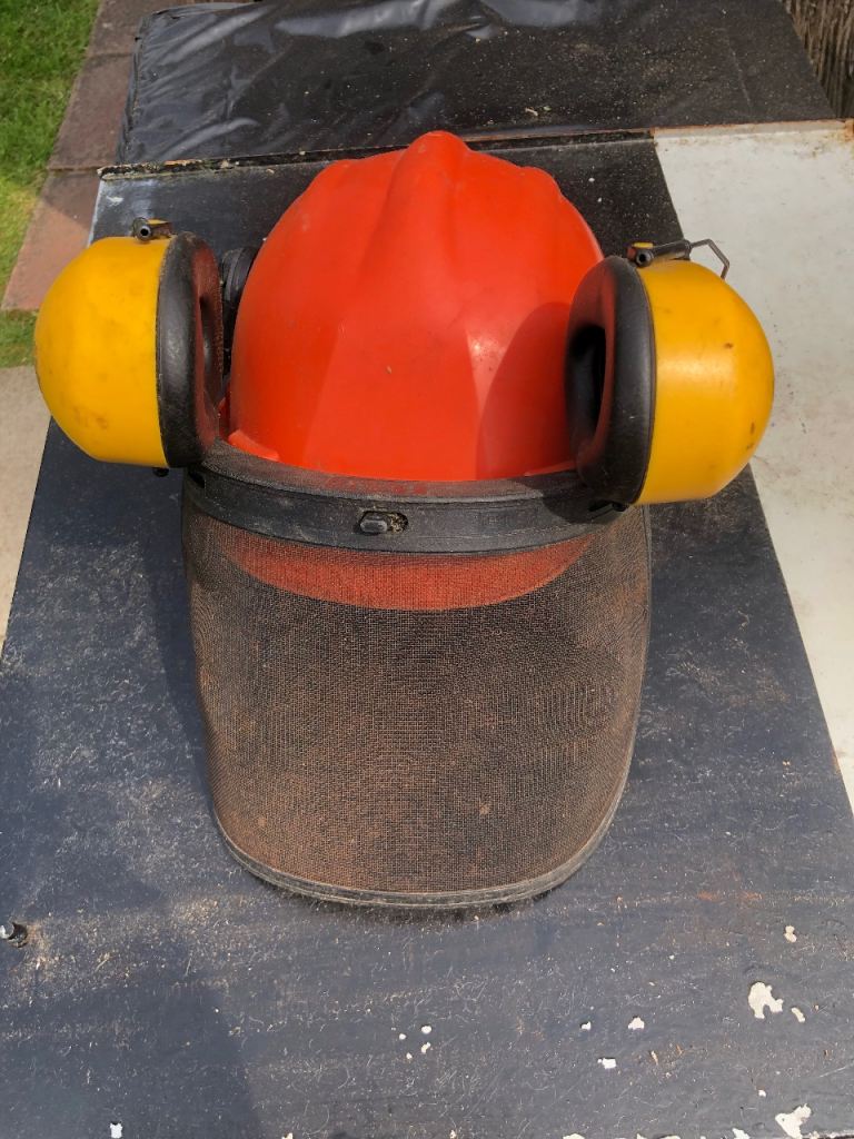 Safety Hat With Visor And Ear Protection 