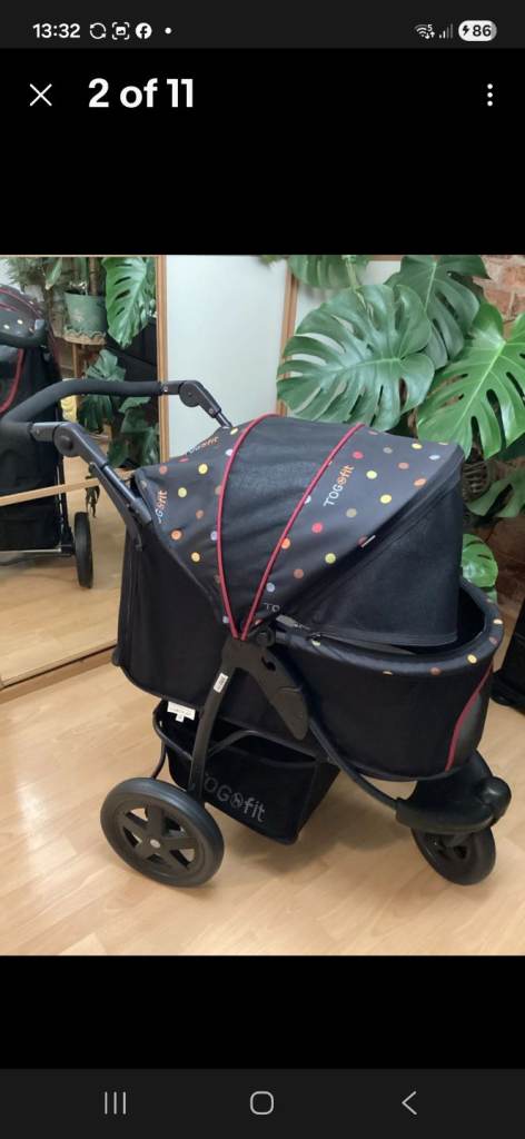 Dog stroller pushchair 