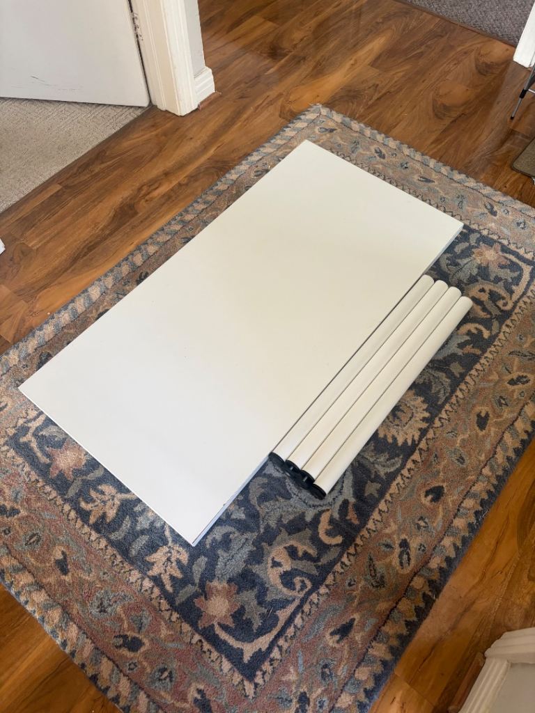 IKEA LINNMON Desk Complete with ADILS Legs 